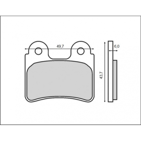 BRENTA KLOCKI HAMULCOWE KH303