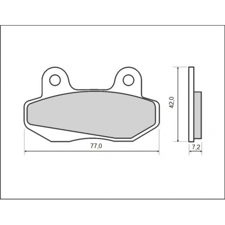 BRENTA KLOCKI HAMULCOWE KH86