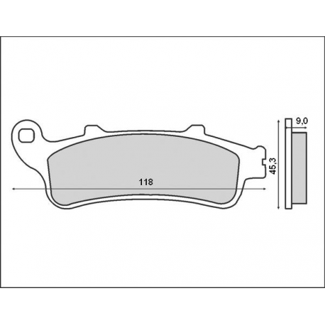 BRENTA KLOCKI HAMULCOWE KH388