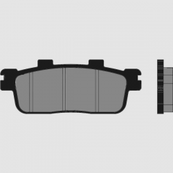 BRENTA KLOCKI HAMULCOWE KH427 TYŁ SKUTERY