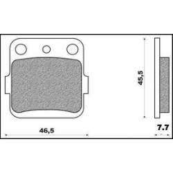 BRENTA KLOCKI HAMULCOWE KH84