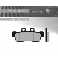 BRENTA KLOCKI HAMULCOWE KH632 YAMAHA NXC 125 CYGNUS '07-'10 PRZÓD