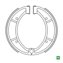 NEWFREN 2022/10 SZCZĘKI HAMULCOWE PRZÓD/TYŁ HUSQVARNA CR 125 '83-'90, CR 240 '81-'87, CR 250 '81-'95, WR 125 '82-'90, WRE 125 '8