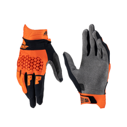 LEATT (NOWOŚĆ 2023) RĘKAWICE MOTO 3.5 LITE GLOVES ORANGE KOLOR POMARAŃCZOWY/CZARNY ROZMIAR S