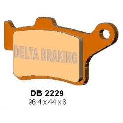 DELTA BRAKING 2022/06 KLOCKI HAMULCOWE TYŁ KH631 CAN-AM SPYDER 1000 '13-'21, SPYDER 1330 '15-'21