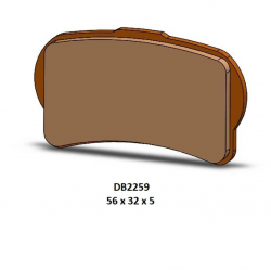 DELTA BRAKING 2022/06 KLOCKI HAMULCOWE PRZÓD KH644 GAS GAS TXT 125 '13-'17, TXT 250/280/300 '13-'19, MONTESA 4/4RT '14-'22, 300