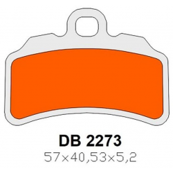 DELTA BRAKING 2022/06 KLOCKI HAMULCOWE PRZÓD MONTESA 4 COTA 260 '19-'20, COTA 301 RR '21-'22, TRS ONE 125, ONE 125/250/280/300 R