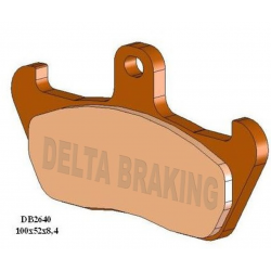 DELTA BRAKING 2022/06 KLOCKI HAMULCOWE PRZÓD KH163 CAGIVA MITO 125 '91-'92, SUPER CITY 125 '92-'00, W8 125/W12 350/W16 600 '93-'
