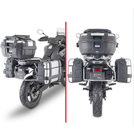 KAPPA 2022/11 STELAŻ KUFRÓW BOCZNYCH MONOKEY CF MOTO 800 MT '22-, - RÓWNIEŻ POD KUFRY MONOKEY RETRO-FIT K-VENTURE ALU ORAZ K'MIS