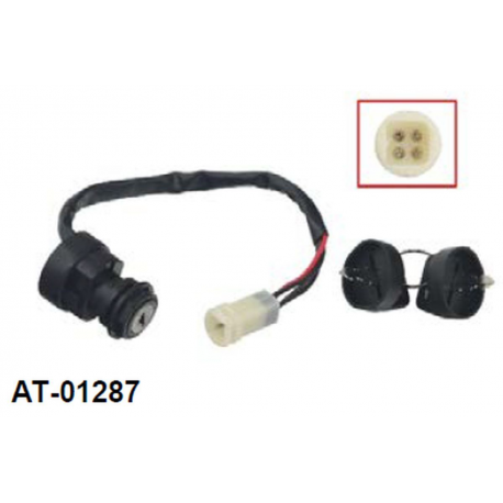 BRONCO 2022/11 STACYJKA YAMAHA YFM 80 BADGER, YFA1 BREEZE '86-'94, YFM 100 CHAMP '87-'91, YFM 225 MOTO4 '86-'88, YFM 250/350 GRI
