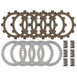 PSYCHIC 2022/11 TARCZE, PRZEKŁADKI I SPRĘŻYNY SPRZĘGŁOWE (KOMPLET RACING) KTM SX 65 '98-'08, XC 65 '08, SX 60 '98-'00