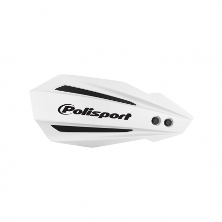 POLISPORT OSŁONY RĄK (HANDBARY) MODEL BULLIT Z UNIWERSALNYM ZESTAWEM MONTAŻOWYM 22/28 HUSQVARNA TE/FE/TX/FX '18-'21 KOLOR BIAŁY