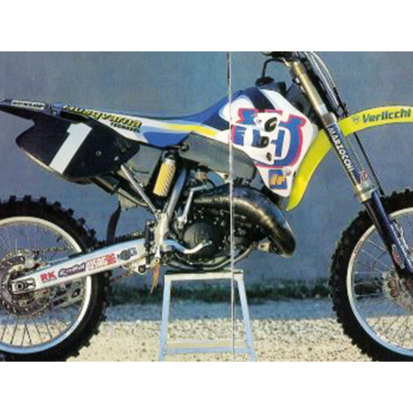 BLACKBIRD KOMPLET NAKLEJEK (OKLEIN) HUSQVARNA CR/WR 125 '98-'99 REPLICA TEAM HUSQVARNA MADDII 1998