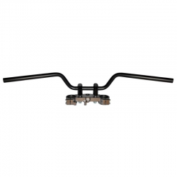 BIKETEC KIEROWNICA STALOWA SUZUKI DL 1000 (2002-2012) KOLOR CZARNY (WZÓR OEM: 56111-06G00)