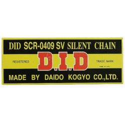 DID SCR0409SV-118 ŁAŃCUSZEK ROZRZĄDU (118-OGNIW) ZAKUTY (ZAMKNIĘTY)