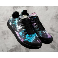 LEATT (NEW 2023) BUTY ROWEROWE 2.0 FLAT (PLATFORMY) SHOE TOMAS LEMOINE KOLOR CZARNY/NIEBIESKI/ŻÓŁTY ROZMIAR 43 / 27 cm