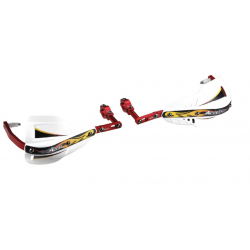 ACCEL OSŁONY RĄK (HANDBARY) Z MOCOWANIEM ALUMINIOWYM ENDURO 28MM (HG- KOLOR CZARNY, SD- KOLOR CZERWONY)