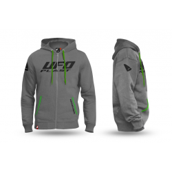 UFO BLUZA Z KAPTUREM KOLOR SZARY ROZMIAR M 100% BAWEŁNY - UFO KOLEKCJA 2023