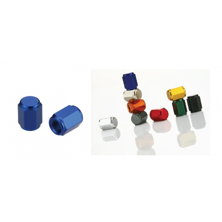 ACCEL NAKRĘTKI WENTYLA KOMPLET (2 SZT) KOLOR CZARNY