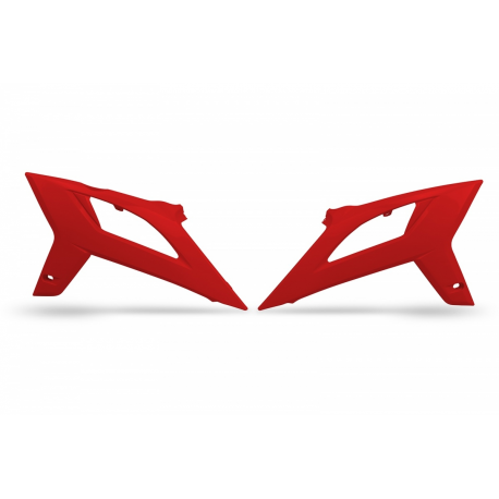 UFO 2023/04 OSŁONY CHŁODNICY BETA RR 250/300/350/400/450 '20-'23 KOLOR CZERWONY