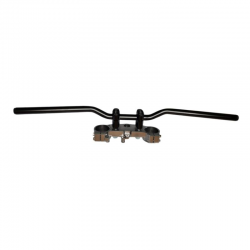 BIKETEC NOWOŚĆ KIEROWNICA STALOWA KAWASAKI Z 400 (2019-) KOLOR CZARNY (WZÓR OEM: 46003-0772)