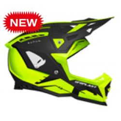 UFO 2023/07 KASK ECHUS CROSS KOLOR CZARNY/ŻÓŁTY FLUO ROZMIAR XL - UFO KOLEKCJA 2024