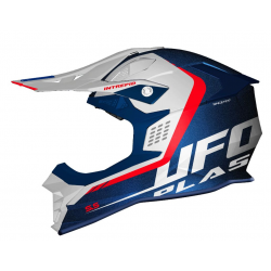 UFO 2023/07 KASK INTREPID CROSS KOLOR BIAŁY/NIEBIESKI/CZERWONY FLUO ROZMIAR S - UFO KOLEKCJA 2024