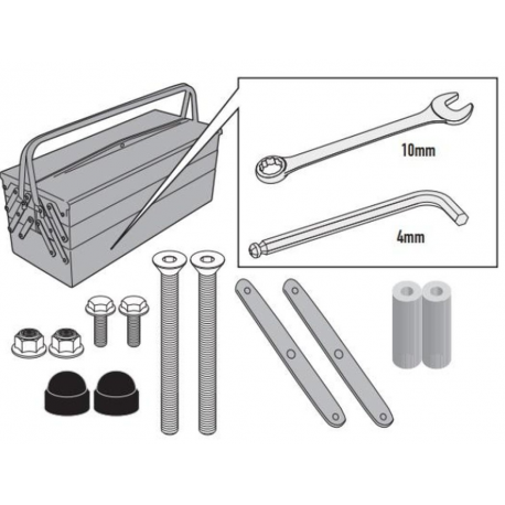 KAPPA 2023/10 MOCOWANIE SZYBY 6711DTK APRILIA SR 125-200 GT '22-'23