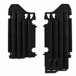 RACETECH (RTECH) 2023/10 OSŁONY (KRATKI) WLOTÓW CHŁODNIC POWIĘKSZONYCH SUZUKI RMZ 450 '18-'23 KOLOR CZARNY