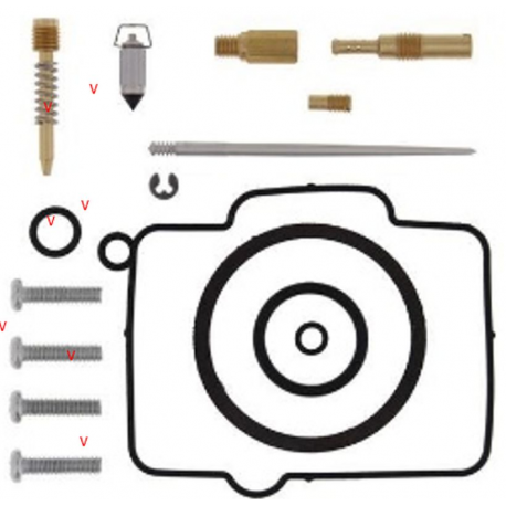 BEARING WORX 2023/04 ZESTAW NAPRAWCZY GAŹNIKA SUZUKI RM 250 '00, (26-1177)