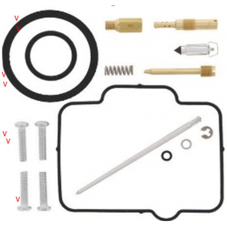 BEARING WORX 2023/04 ZESTAW NAPRAWCZY GAŹNIKA HONDA CR 125R '99, (26-1186)