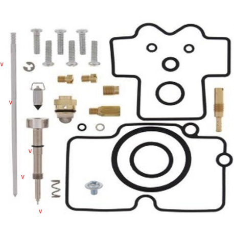 BEARING WORX 2023/04 ZESTAW NAPRAWCZY GAŹNIKA YAMAHA WR 400F '00, (26-1323)