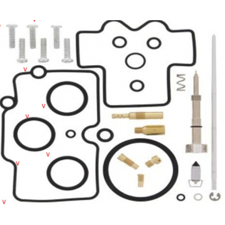 BEARING WORX 2023/04 ZESTAW NAPRAWCZY GAŹNIKA HONDA CRF 450R '04, (26-1462)