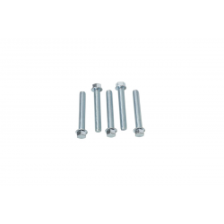 ACCEL 2023/08 ŚRUBA KOŁNIERZOWA M6X40MM Z PŁASKIM ŁBEM BEZ OZNACZEŃ (5 SZT.)