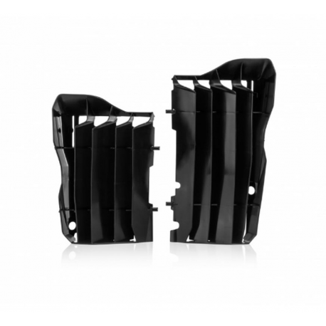 UFO 2024/01 OSŁONY CHŁODNICY (KRATKI) HONDA CRF 250 R '18-'19, CRF 250 RX '19, KOLOR CZARNY