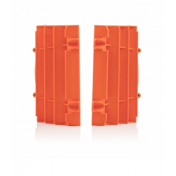 UFO 2024/01 OSŁONY CHŁODNICY (KRATKI) KTM SX / SXF 125 / 250 / 350 '19-'22, EXC / EXCF 250 / 350 / 450 '20-'22 KOLOR POMARAŃCZOW