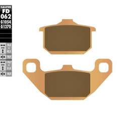 GALFER KLOCKI HAMULCOWE KH85 SPIEK METALICZNY (ZŁOTE) STREET