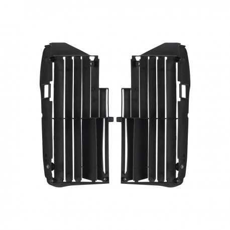 POLISPORT OSŁONY CHŁODNICY (KRATKI - KOMPLET) YAMAHA YZ 250F '24 YZ 450F '23-'24 WR 450F '24 KOLOR CZARNY