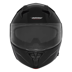 NOX KASK SZCZĘKOWY (FLIP-UP) Z BLENDĄ N968 KOLOR CZARNY POŁYSK ROZMIAR M