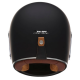 NOX/EXKLUSIV PREMIUM KASK INTEGRALNY (FULL FACE) REVENGE SOLID KOLOR CZARNY MAT ROZMIAR XL