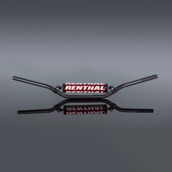 RENTHAL KIEROWNICA 7/8 CALA (22MM) MX HANDLEBAR BLACK HONDA CR 80/85 PADDED KOLOR CZARNY Z GĄBKĄ
