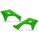 UFO OSŁONY CHŁODNIC KAWASAKI KXF 450 '24, KOLOR ZIELONY