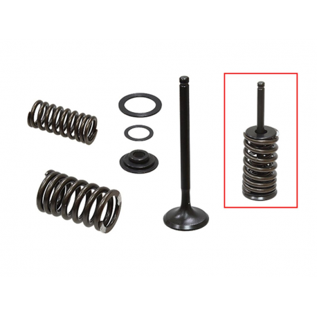 PSYCHIC 2024/03 ZAWORY WYDECHOWE (KOMPLET ZAWORÓW ZE SPRĘŻYNAMI I PODKŁADKAMI) HONDA CRF 150 F '03-'05, CRF 230 L / F '03-'19 ST