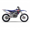 BLACKBIRD KOMPLET NAKLEJEK (OKLEIN) YAMAHA YZ 450F '10-'13 DREAM 5 KOLOR NIEBIESKI CZARNY