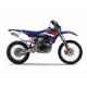 BLACKBIRD KOMPLET NAKLEJEK (OKLEIN) YAMAHA WR 250F '07-'14, WR 450F '07-'11 DREAM 5 KOLOR NIEBIESKI CZARNY