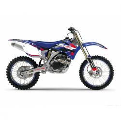 BLACKBIRD KOMPLET NAKLEJEK (OKLEIN) YAMAHA YZ 250/450F '06-'09 DREAM 5 KOLOR NIEBIESKI CZARNY