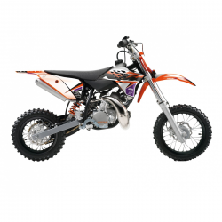 BLACKBIRD KOMPLET NAKLEJEK (OKLEIN) KTM SX 50 '09-'15 DREAM 5 KOLOR POMARAŃCZOWY CZARNY