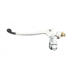 EMGO 2025/02 DŹWIGNIA HAMULCA Z MOCOWANIEM LUSTERKA HONDA (MODELE Z ROCZNIKÓW '65-'79 Z HAMULCEM BĘBNOWYM) (GWINT M10)