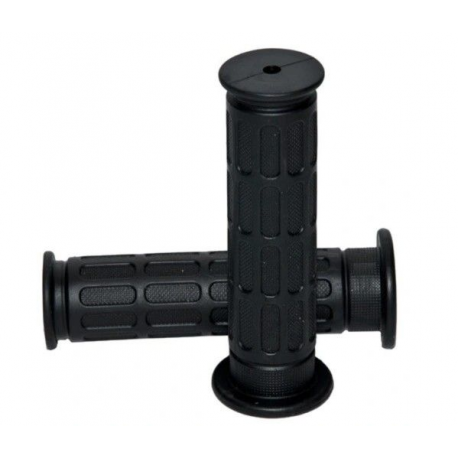 EMGO 2025/02 MANETKI (GRIPY) HONDA WZÓR OEM (53165-390-780) KOLOR CZARNY (BEZ OTWORU)