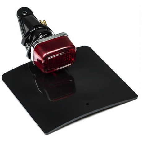 EMGO 2025/02 LAMPA TYLNA ENDURO CLASSIC Z MOCOWANIEM TABLICY REJESTRACYJNEJ KOLOR CZARNY